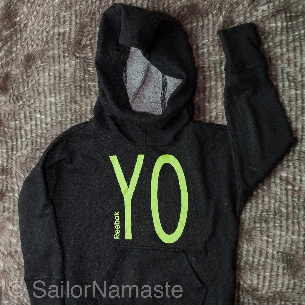 Kids Reebok YOGA Cowl Neck Hoodie